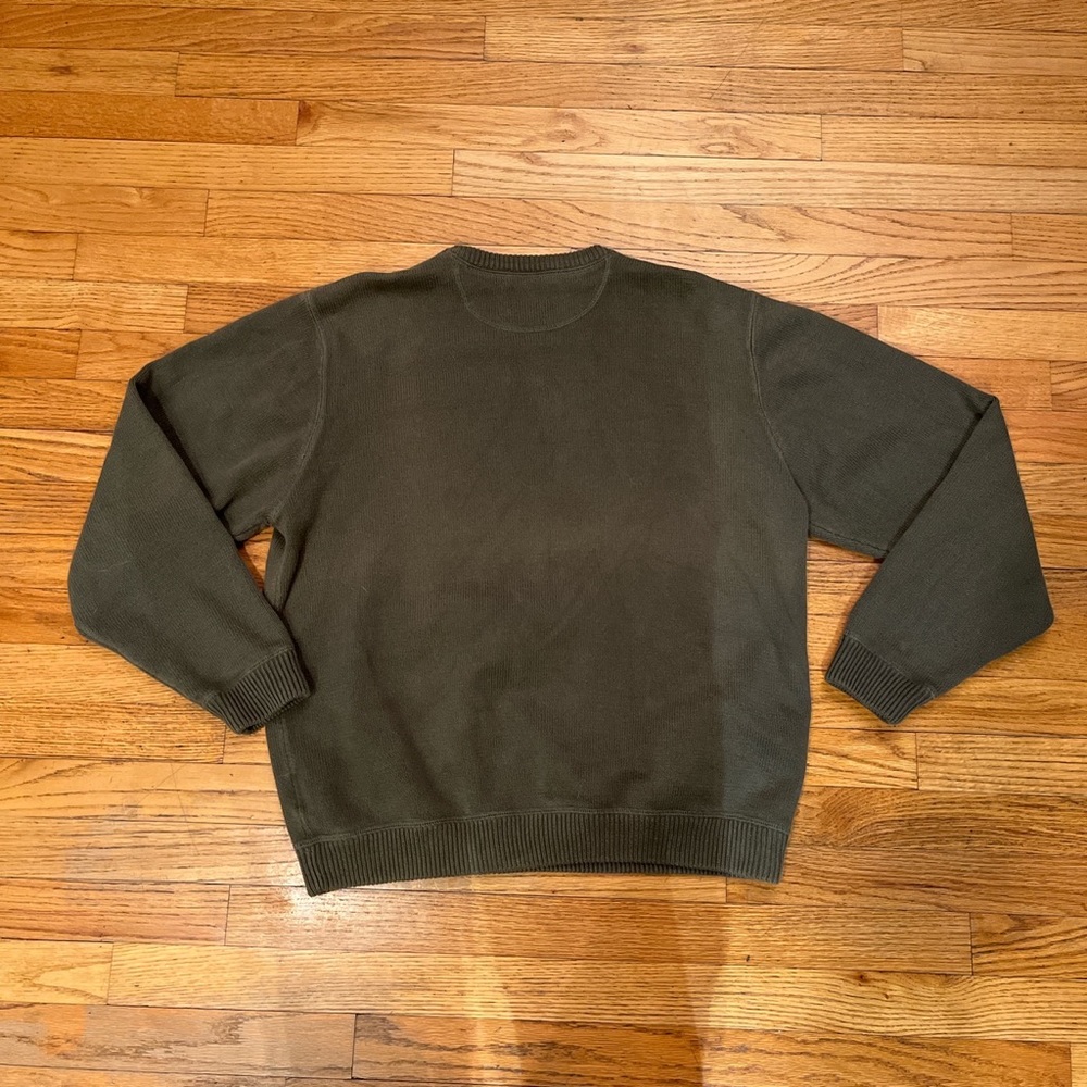 Vintage Eddie Bauer Sweater - Olive green - Mens Large